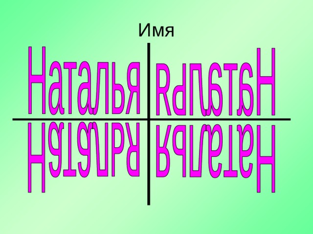 Имя 