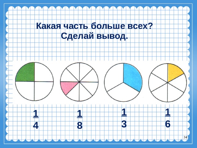 Круг программа. Части круга. Часть круга отдельная. Каждая часть круга называется для дошкольников. Картинка часть круга для детей.