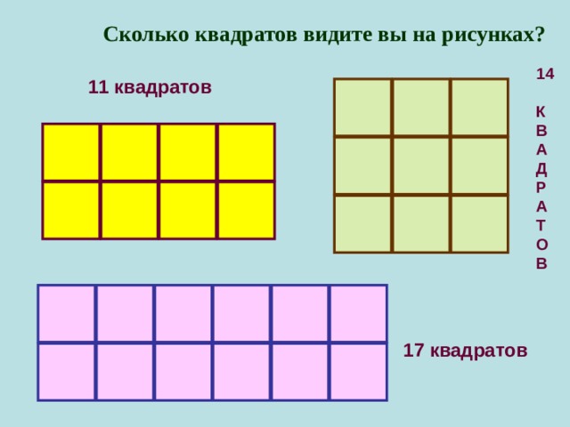 Сколько квадратов на этом рисунке