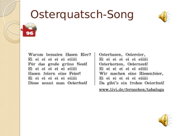 Osterquatsch-Song 