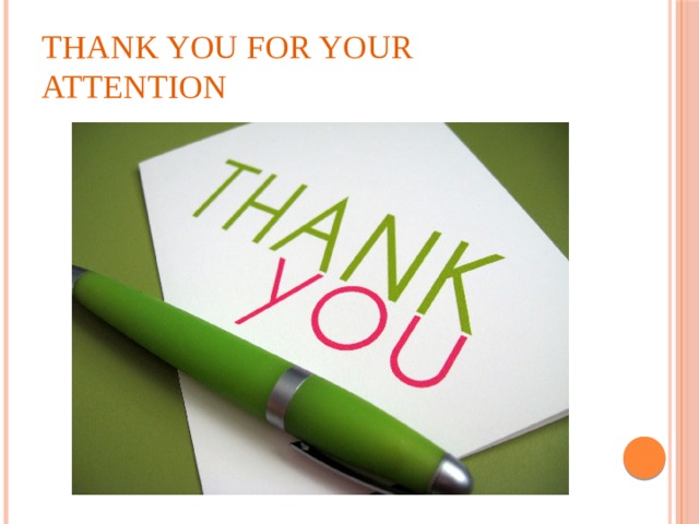 Thank you for your attention 