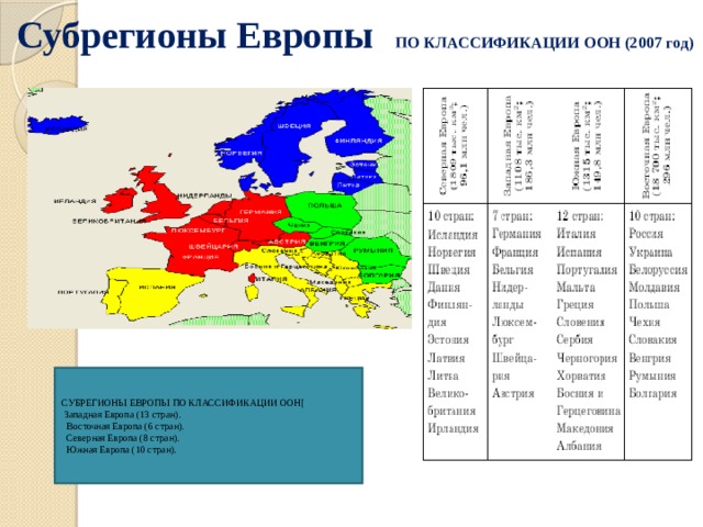 Как формировалась политическая карта Европы