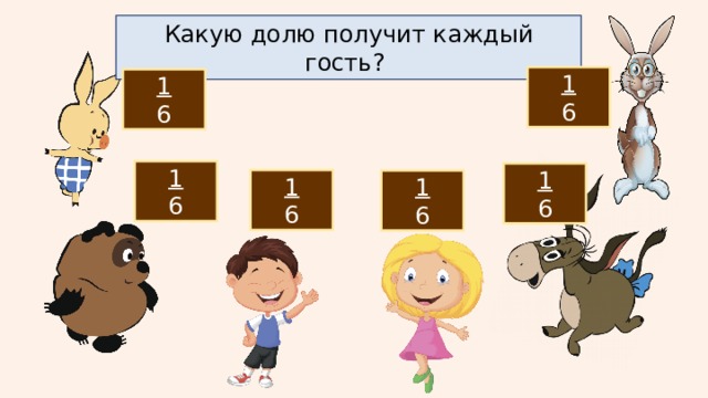 Получить долю