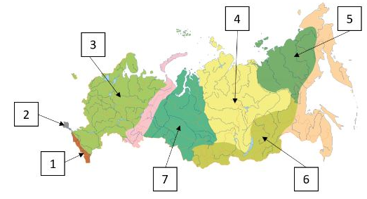Самые крупные природные комплексы россии