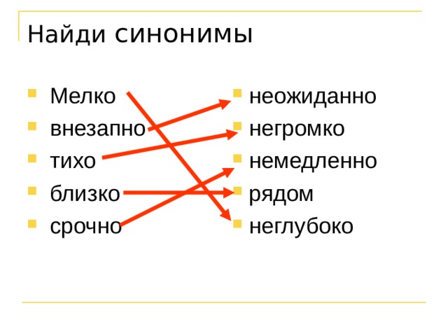 Схема проезда синоним