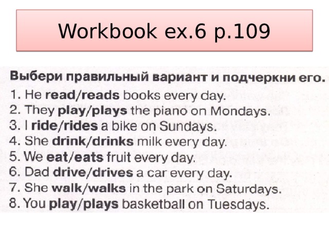 Workbook ex.6 p.109 