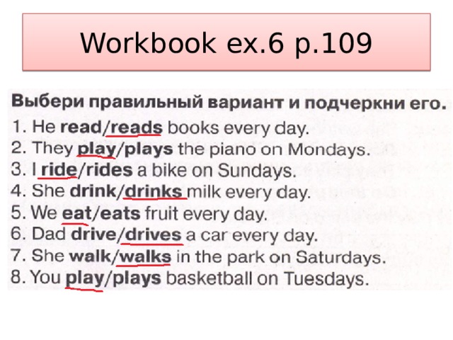 Workbook ex.6 p.109 