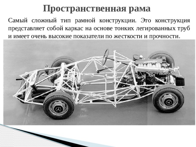 Конструкция рам автомобилей