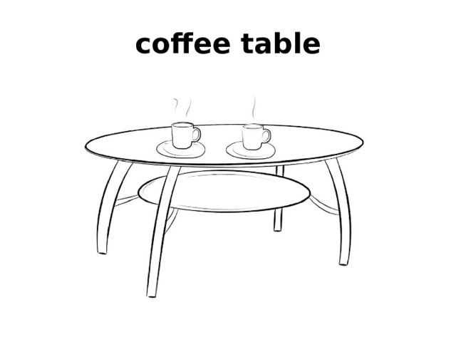 coffee table 