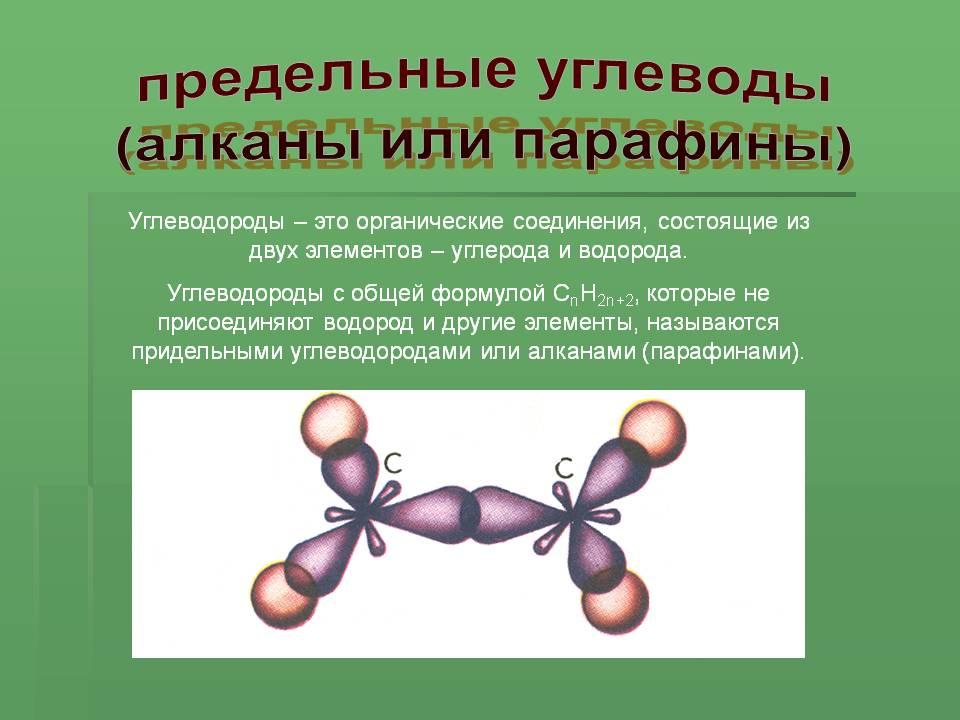 Строение алканов презентация