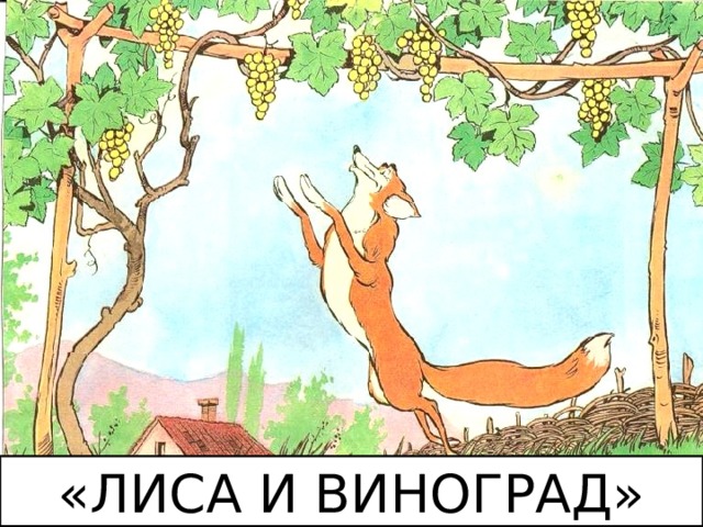 «ЛИСА И ВИНОГРАД» 