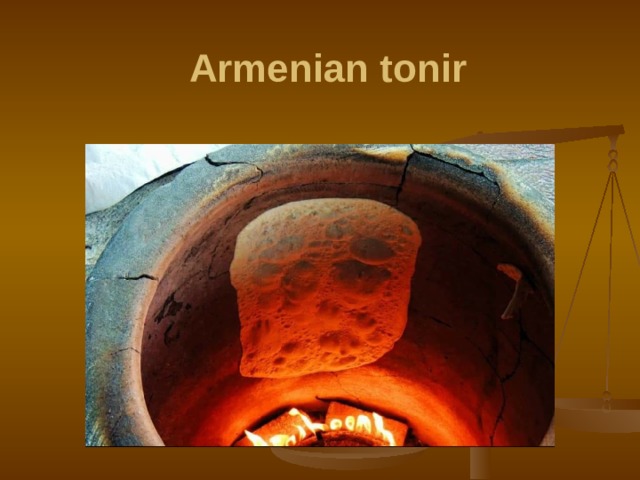 Armenian tonir 