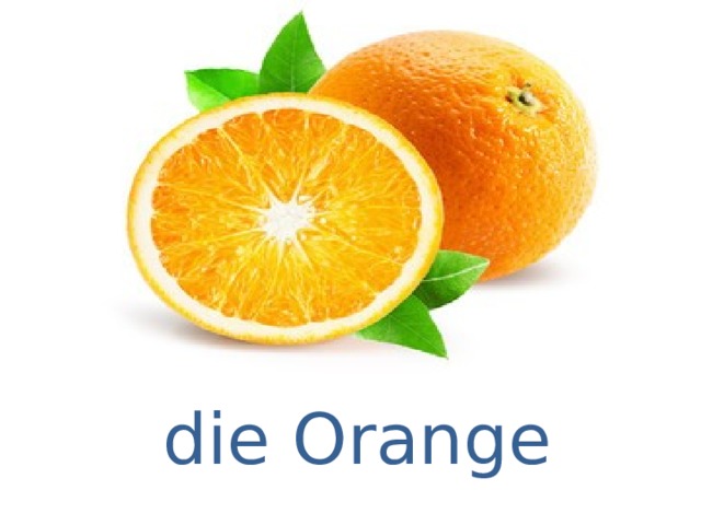 Der orange