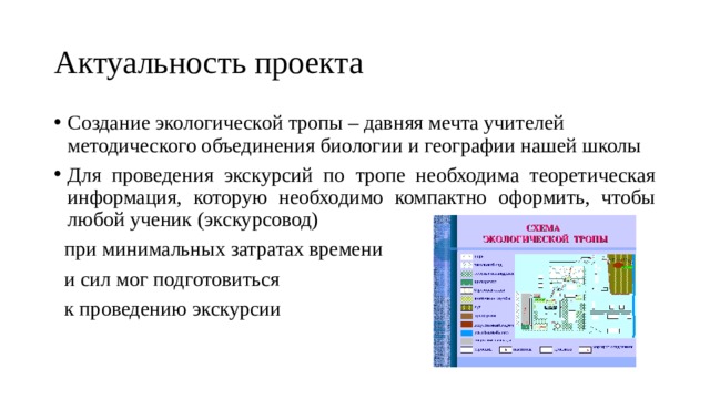 Актуальность проекта организация и проведение лесных акций