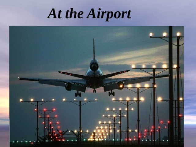 At the Airport  