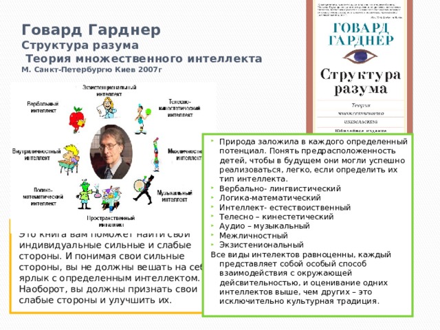 Говард гарднер теория множественного интеллекта. Говард Гарднер структура разума. Говард Гарднер книга структура разума. Ховард Гарднер множественный интеллект. Теория Ховарда Гарднера.