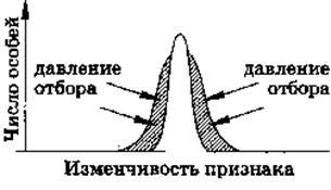 Тест формы естественного отбора