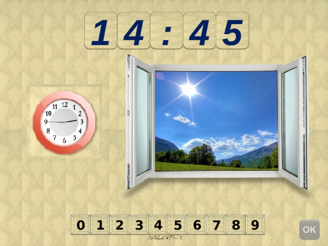 5 4 : 4 1 3 8 7 0 6 5 4 2 1 9 
