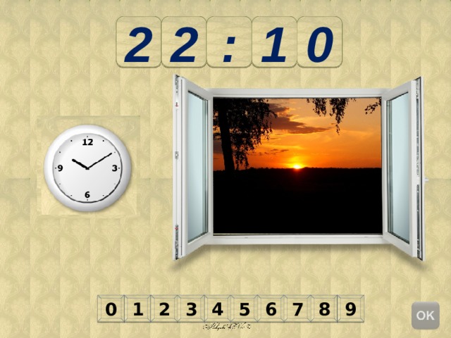 0 1 : 2 2 3 8 7 0 6 5 4 2 1 9 