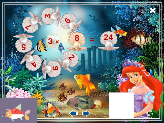 2 9  5 7  4 3 6 9 12 6 18 24 ? 18 21 15 8 = 3  × 