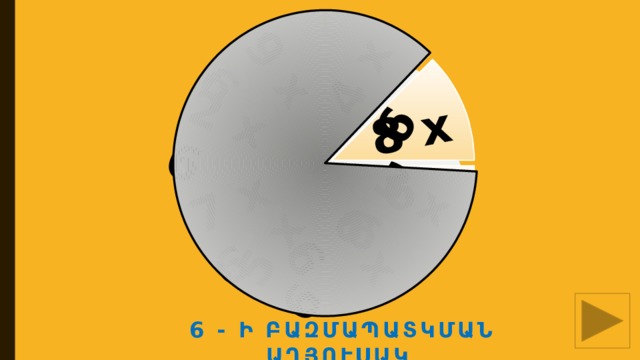 4 х 6 8 х 6 3 х 6 6 х 6 5 х 6 7 х 6 2 х 6 9 х 6  6 - ի բաԶՄԱպատկման աղյուսակ 