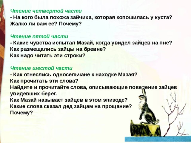 Дедушка мазай и зайцы некрасов презентация 3 класс школа россии