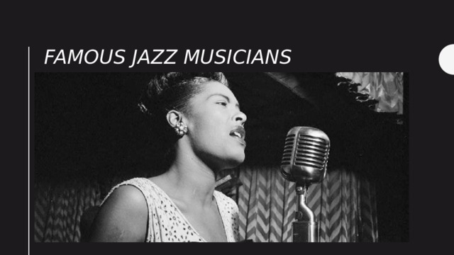 Famous Jazz Musicians 
