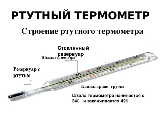 Составить термометр