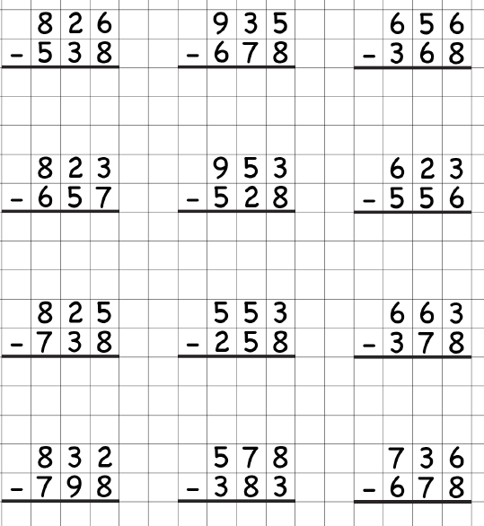 2 Double Digit Subtraction With Regrouping Worksheets Google Slides Matemáticas 