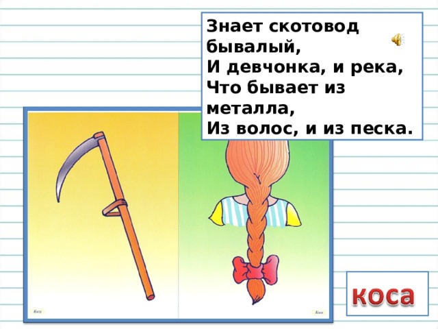 Найди омонимы сделай в тетради. Омонимы. Слова омонимы. Коса и коса омонимы. Картинки на тему омонимы.