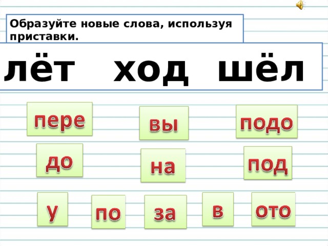 Слова с приставкой фото