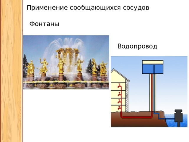 Сообщающийся фонтан. Фонтан физика 7 класс сообщающиеся сосуды. Фонтан из сообщающихся сосудов. Модели фонтанов сообщающиеся сосуды. Принцип сообщающихся сосудов фонтан.