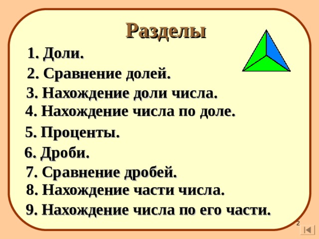 Ментальная арифметика. Уровень "Деление". Урок 24. ЗНАКОМСТВО С ДРОБЯМИ