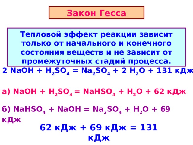 Тепловые эффекты закон гесса. Закон Гесса тепловой эффект. Закон Гесса тепловой эффект химической реакции. Определение теплового эффекта реакции по закону Гесса.. Закон Гесса тепловой эффект химической реакции определяется только.