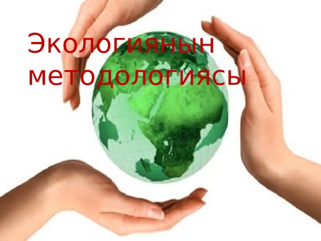 Экологиянын методологиясы 