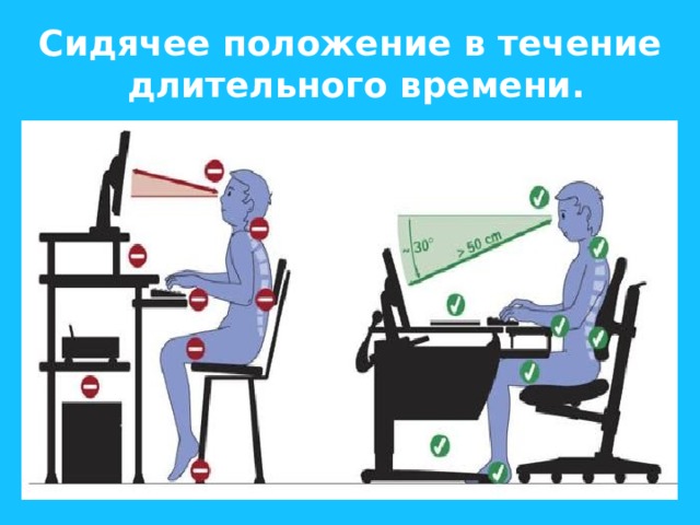 Сидячее положение. Сидячее положение в течение длительного времени. Сидячее положение в течение длительного времени за компьютером. Сидячее положение за компьютером.