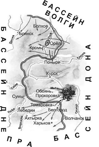 Контурная карта коренной перелом