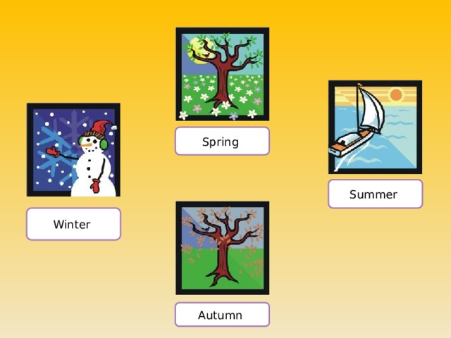 Spring Summer Winter Autumn 