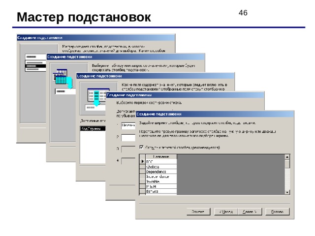 Мастер подстановок 