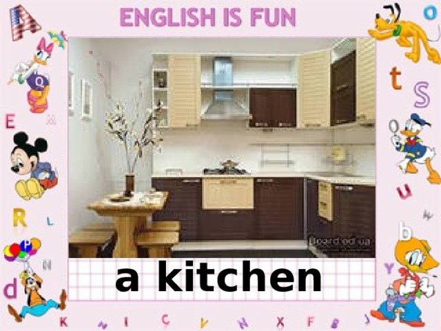 a kitchen 