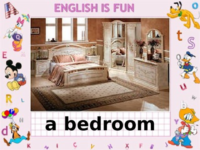 a bedroom 