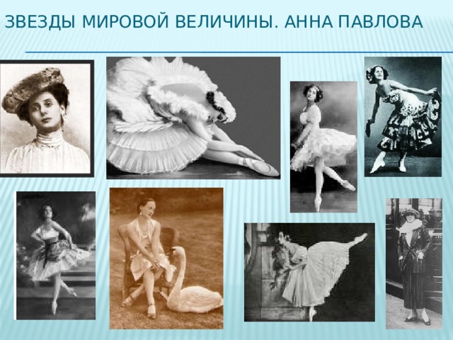 Звезды мировой величины. Анна Павлова 