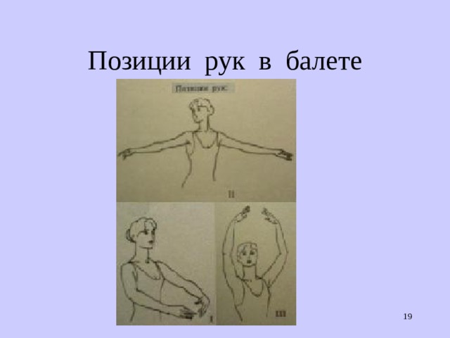Позиции рук в балете  