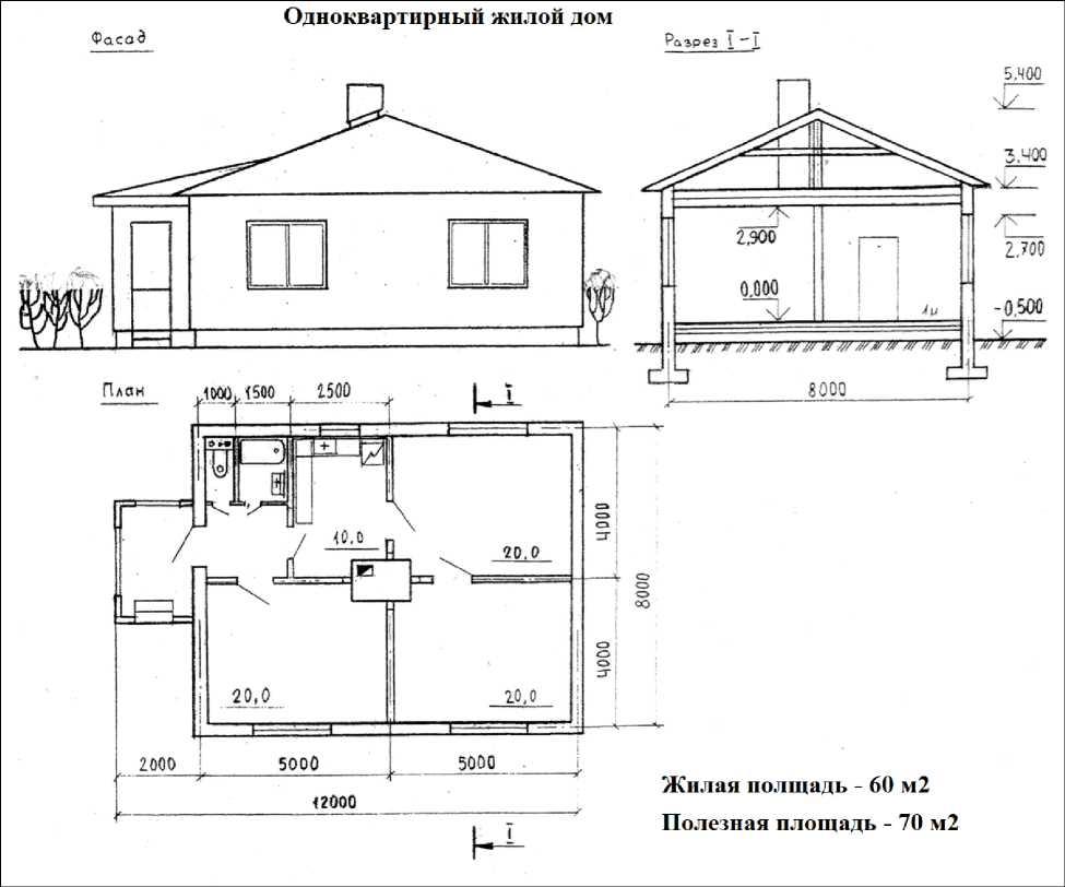 Чертежи домов с размерами бесплатно