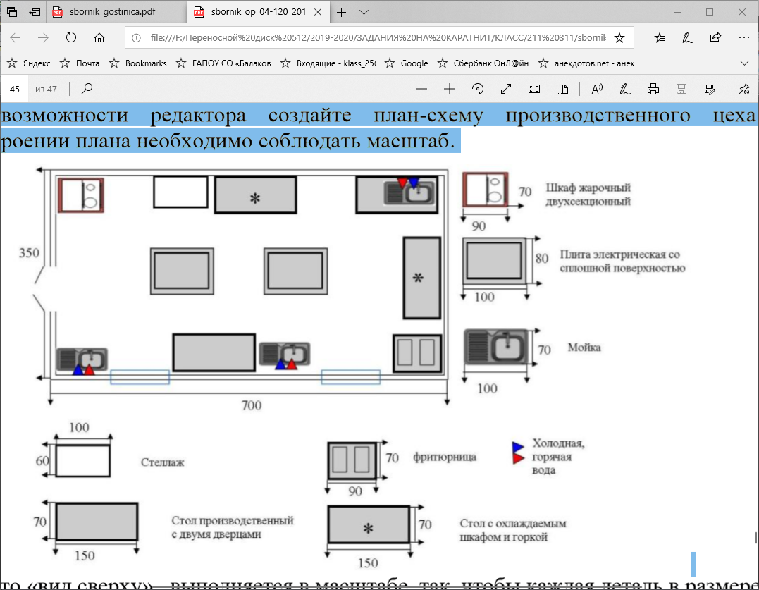 Нужно ли соблюдать масштаб при вычерчивании условных обозначений на схемах