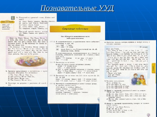 Познавательные УУД  
