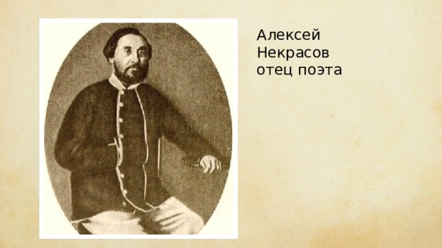 Алексей Некрасов отец поэта 