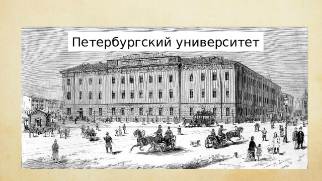 Петербургский университет 