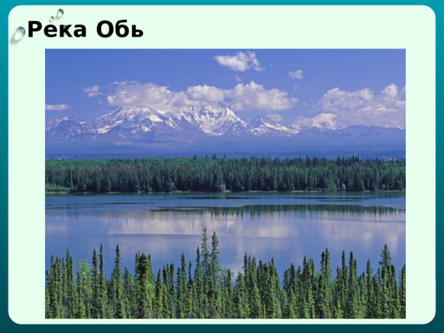 Река Обь 