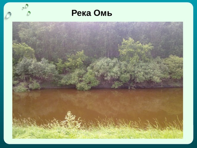 Река Омь 